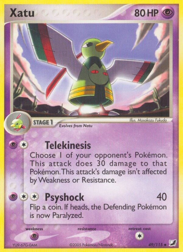 Image for Xatu (49/115) (UF) - Pokemon