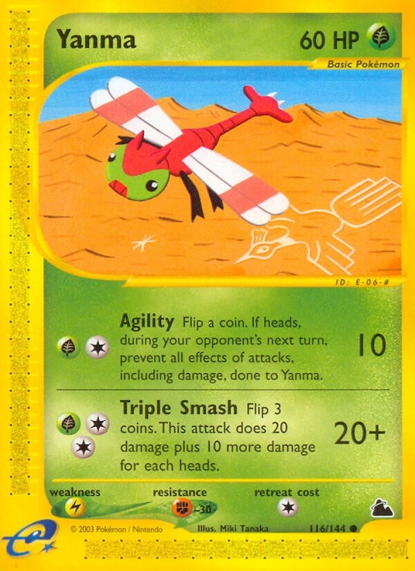 Image for Yanma (116/144) (SK) - Pokemon