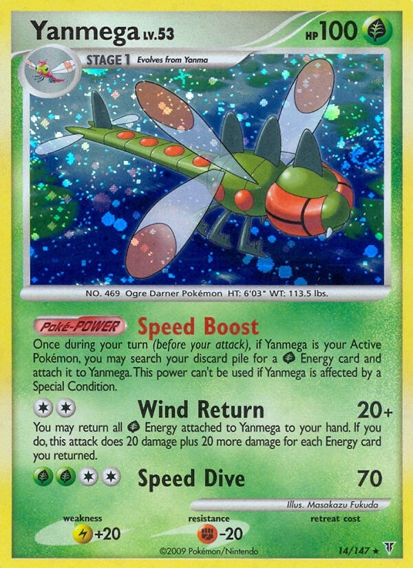 Image for Yanmega (14) (SV) - Pokemon