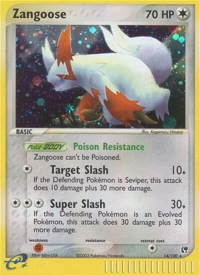 Image for Zangoose (14/100) (SS) - Pokemon