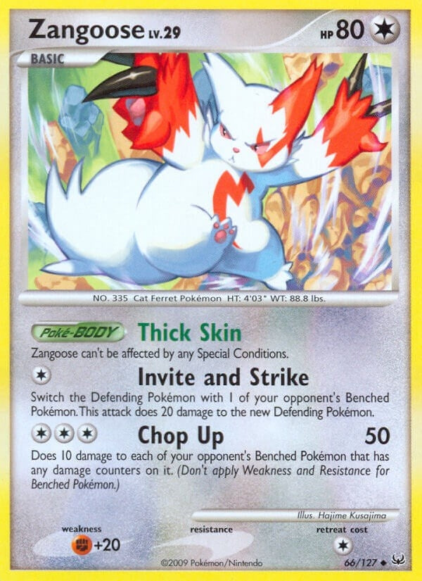 Image for Zangoose (66/127) (PL) - Pokemon