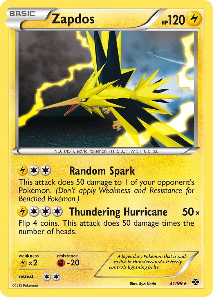 Image for Zapdos (41/99) (NXD) - Pokemon