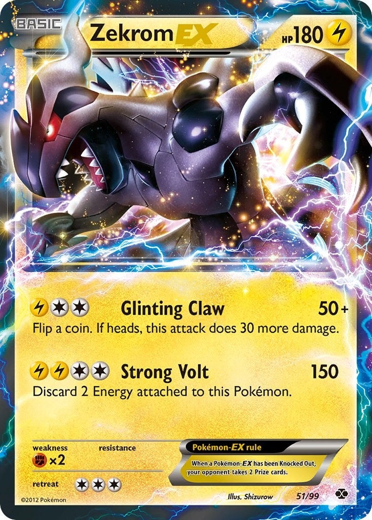 Image for Zekrom EX (51/99) (NXD) - Pokemon
