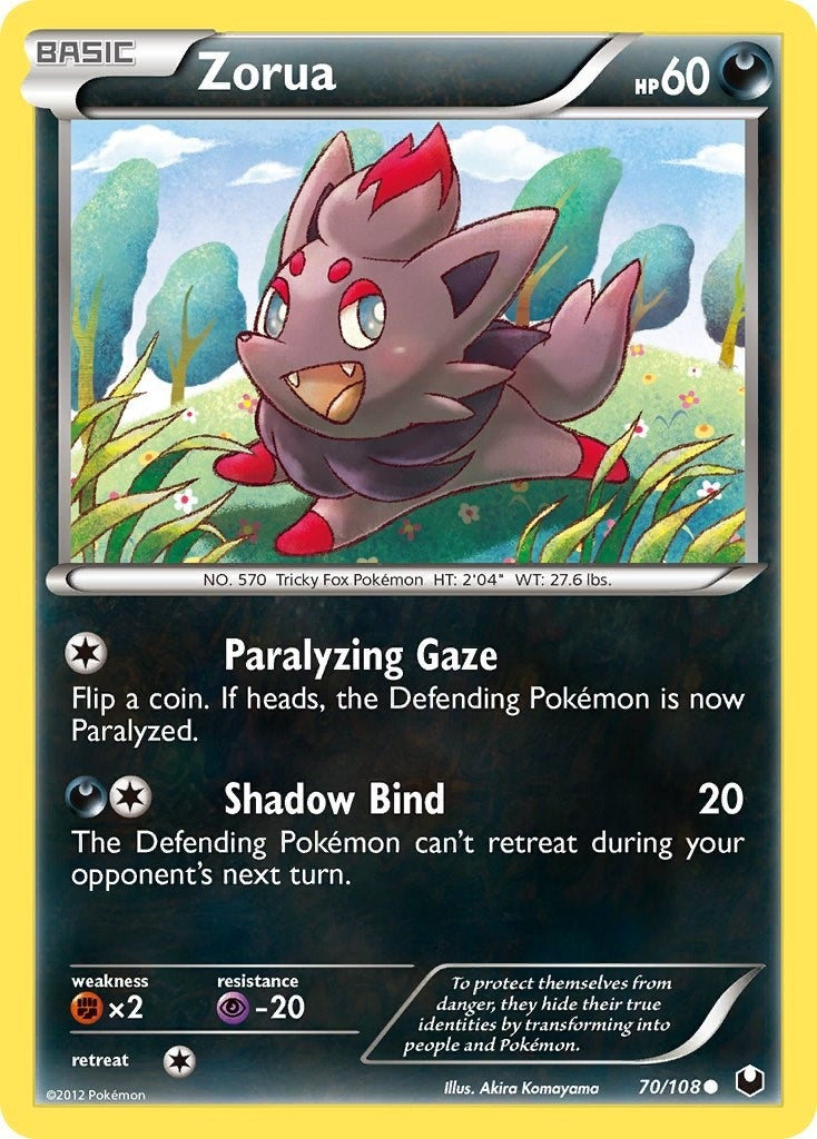 Image for Zorua (70) (70/108) (DEX) - Pokemon