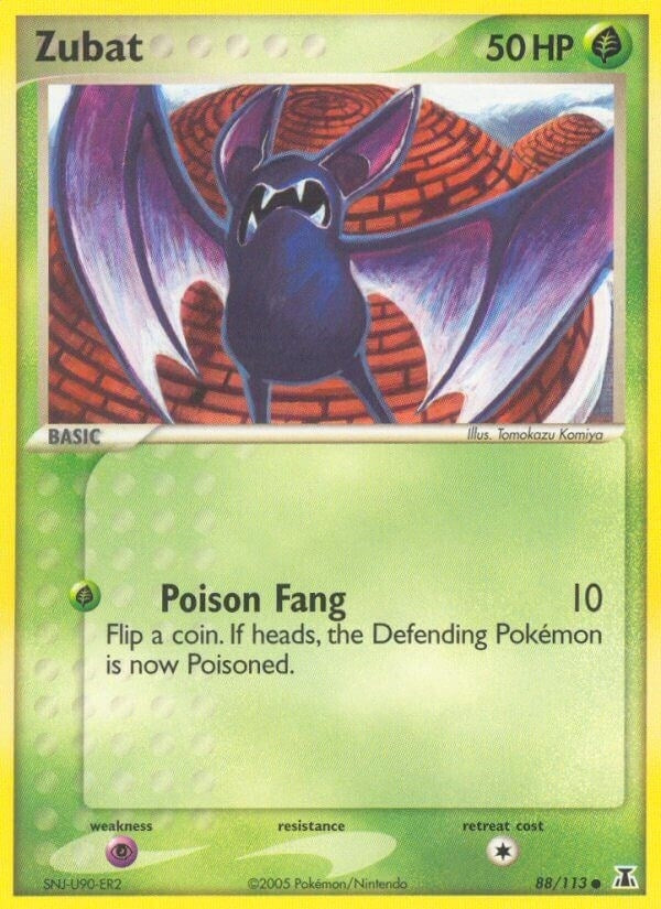 Image for Zubat (88/113) (DS) - Pokemon