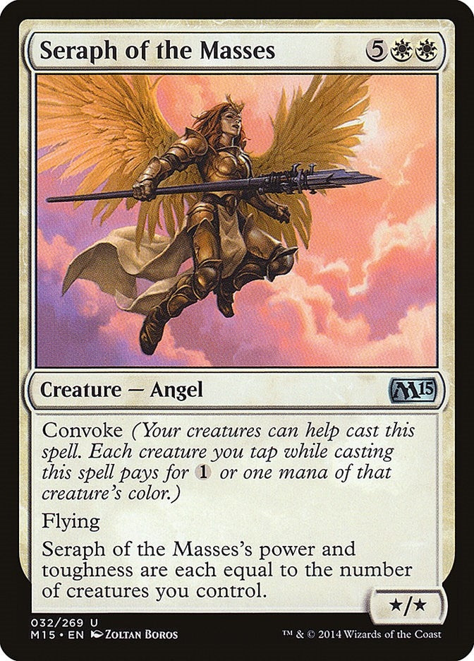 Image for Seraph of the Masses (32) - Magic: The Gathering