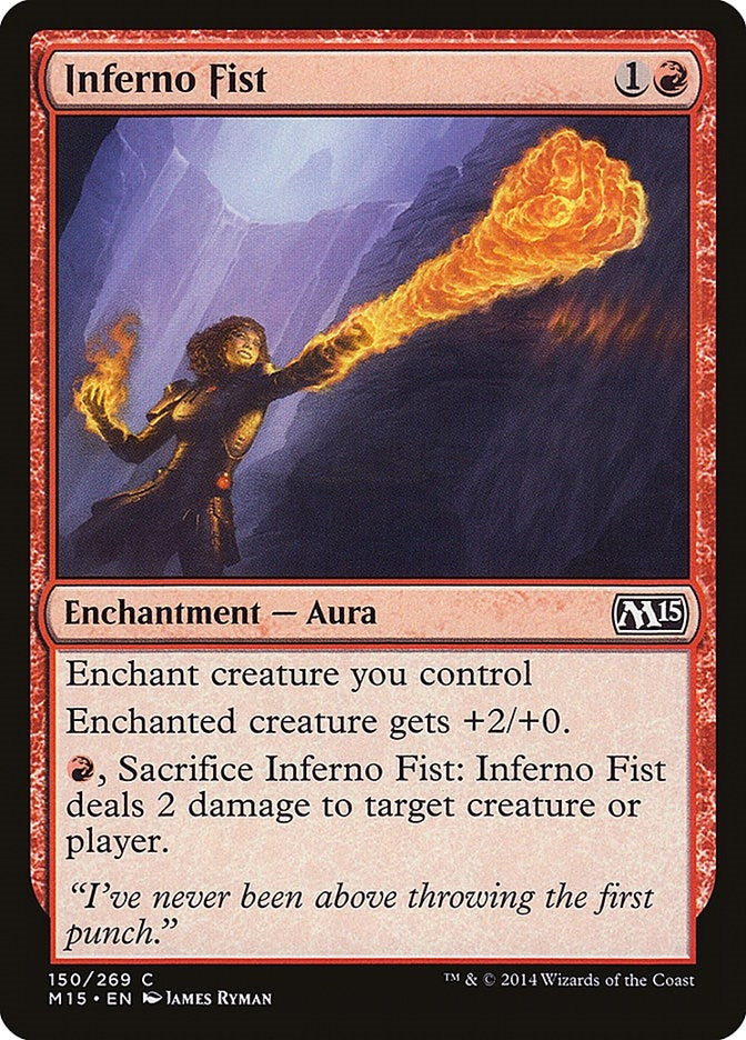 Image for Inferno Fist (150) - Magic: The Gathering
