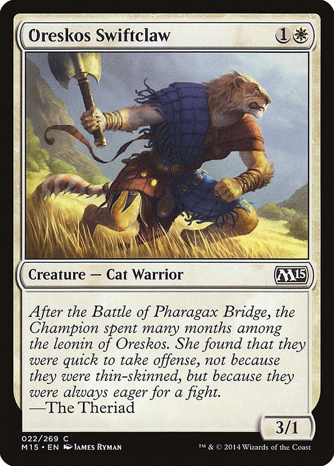 Image for Oreskos Swiftclaw (22) - Magic: The Gathering