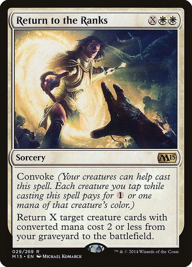 Image for Return to the Ranks (29) - Magic: The Gathering