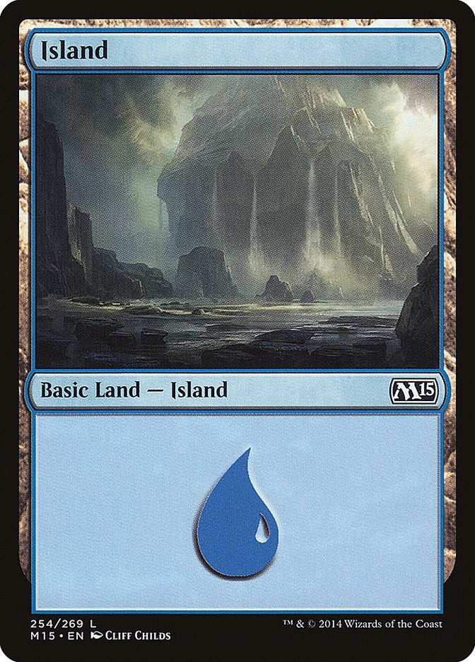 Image for Island (254) (254) - Magic: The Gathering