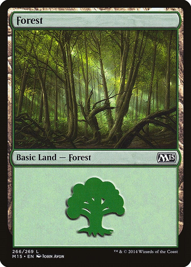 Image for Forest (266) (266) (M15) - Magic: The Gathering
