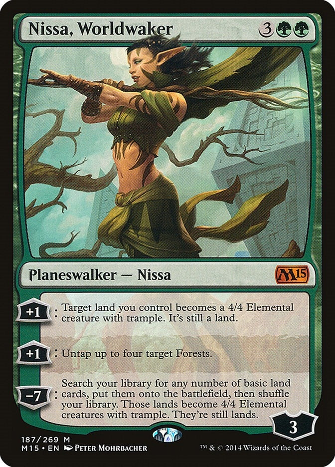 Image for Nissa, Worldwaker (187) - Magic: The Gathering