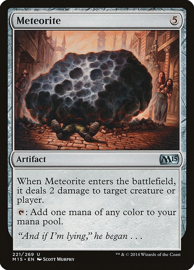 Image for Meteorite (221) - Magic: The Gathering