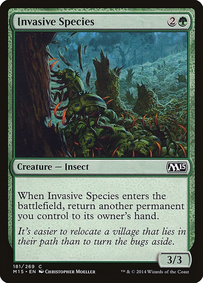 Image for Invasive Species (181) - Magic: The Gathering