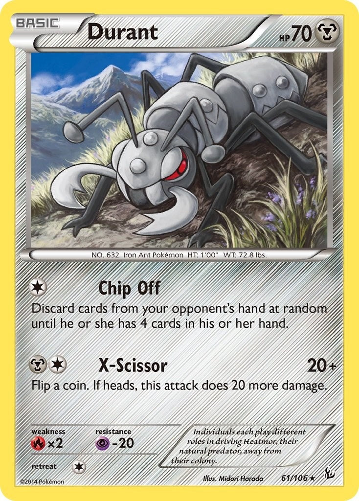 Image for Durant (61/106) (FLF) - Pokemon