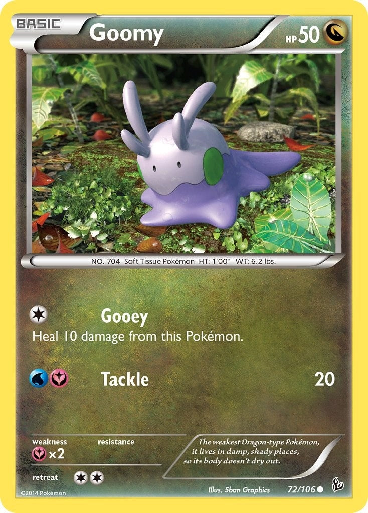 Image for Goomy (72/106) (FLF) - Pokemon