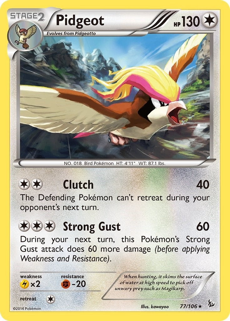 Image for Pidgeot (77/106) (FLF) - Pokemon