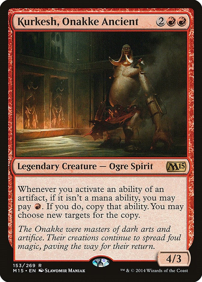 Image for Kurkesh, Onakke Ancient (153) - Magic: The Gathering