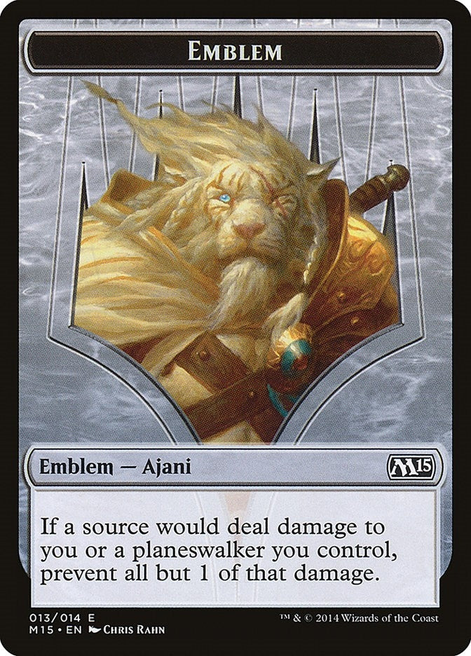 Image for Emblem - Ajani Steadfast (13) - Magic: The Gathering