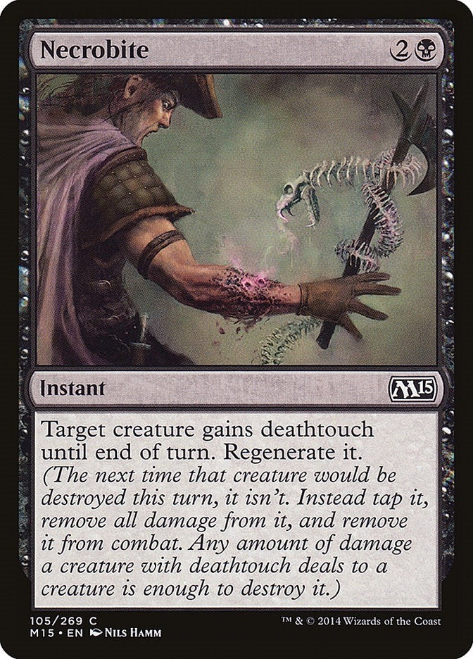 Image for Necrobite (105) - Magic: The Gathering