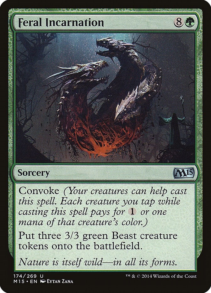Image for Feral Incarnation (174) - Magic: The Gathering