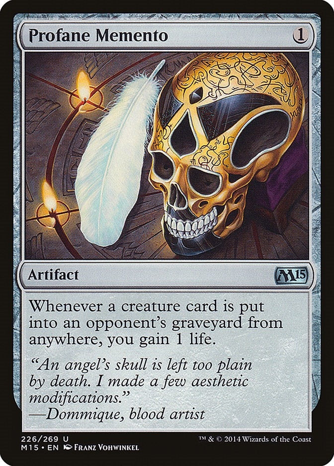 Image for Profane Memento (226) - Magic: The Gathering