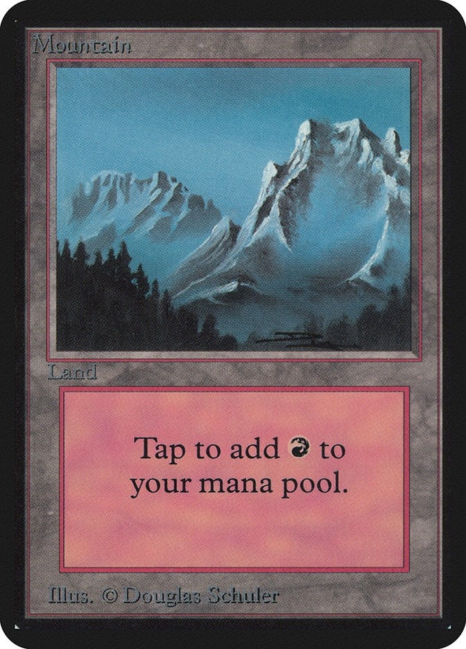 Image for Mountain (B) - Magic: The Gathering