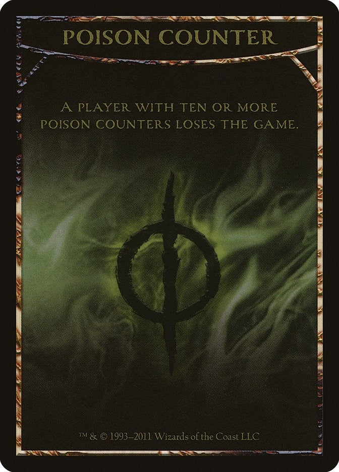 Image for Poison Counter Token - Magic: The Gathering