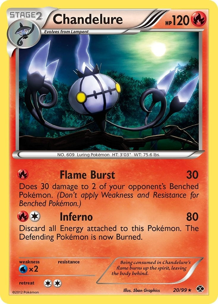 Image for Chandelure (20/99) (NXD) - Pokemon
