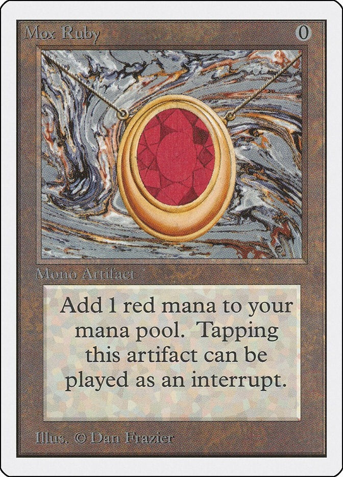 Image for Mox Ruby - Magic: The Gathering