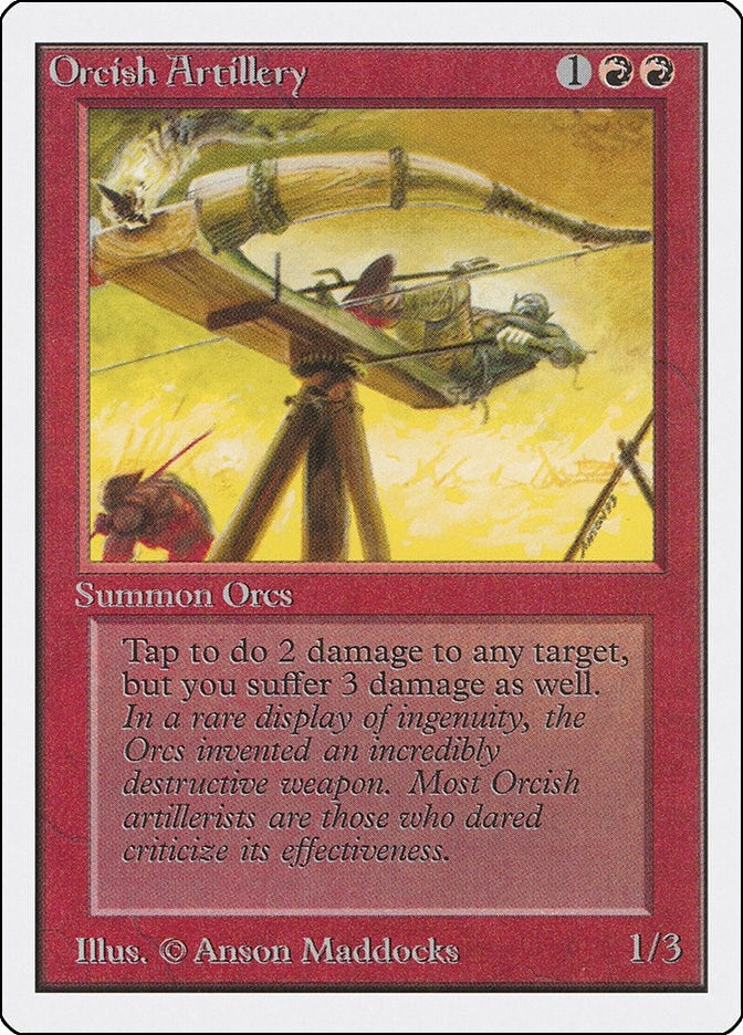Image for Orcish Artillery - Magic: The Gathering