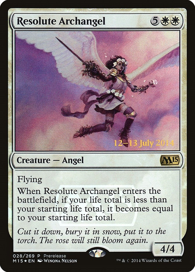 Image for Resolute Archangel (28) - Magic: The Gathering