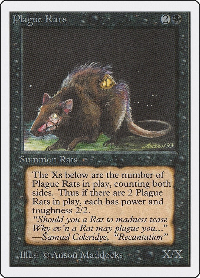 Image for Plague Rats - Magic: The Gathering