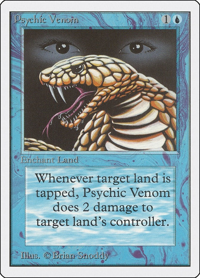 Image for Psychic Venom - Magic: The Gathering