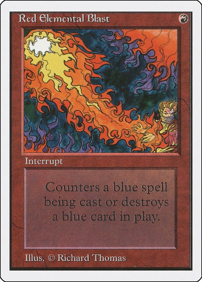 Image for Red Elemental Blast - Magic: The Gathering