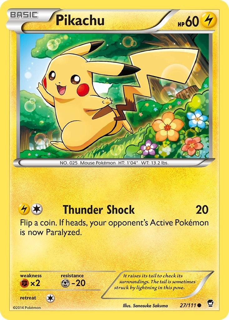 Image for Pikachu (27/111) (FFI) - Pokemon