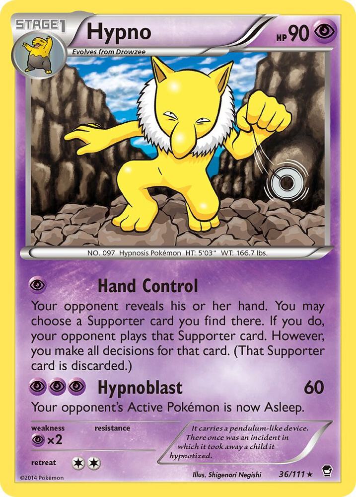 Image for Hypno (36/111) (FFI) - Pokemon