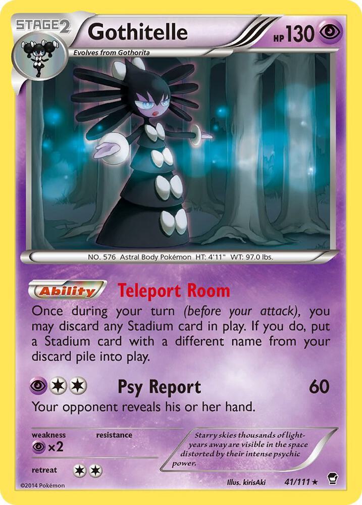 Image for Gothitelle (41/111) (FFI) - Pokemon