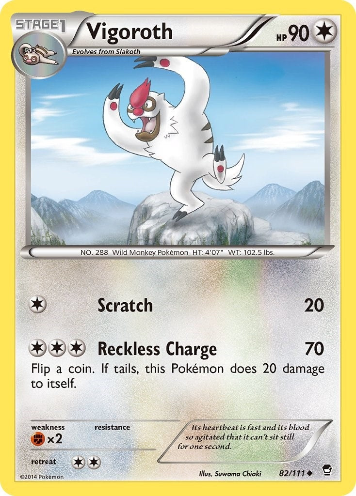 Image for Vigoroth (82/111) (FFI) - Pokemon