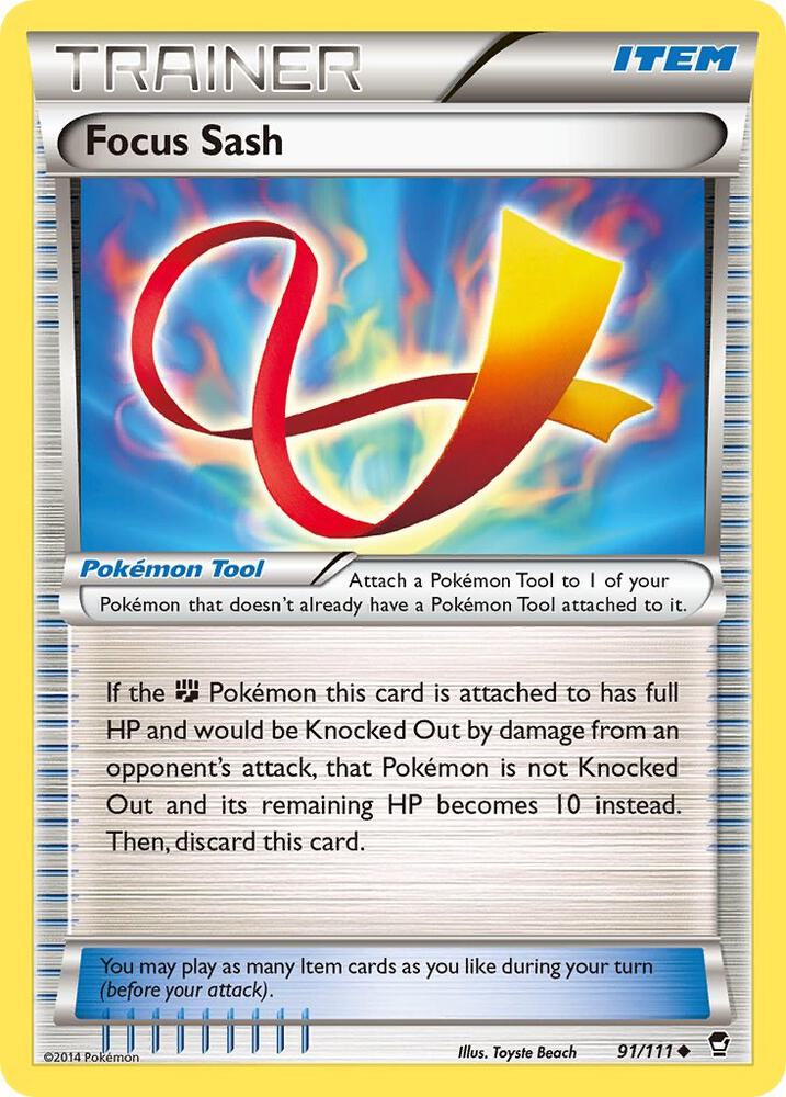 Image for Focus Sash (91/111) (FFI) - Pokemon