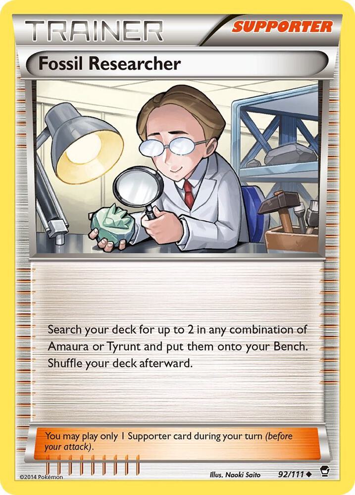 Image for Fossil Researcher (92/111) (FFI) - Pokemon