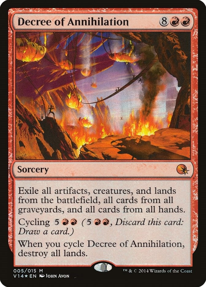Image for Decree of Annihilation (5) - Magic: The Gathering