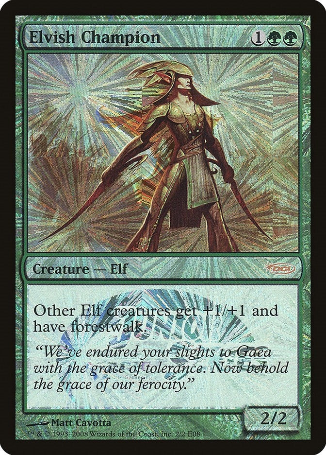 Image for Elvish Champion (Junior Series Europe) (2) - Magic: The Gathering