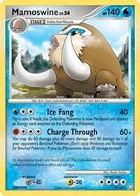 Image for Mamoswine - 9/146 (DP Legends Awakened) (009/146) (PR) - Pokemon