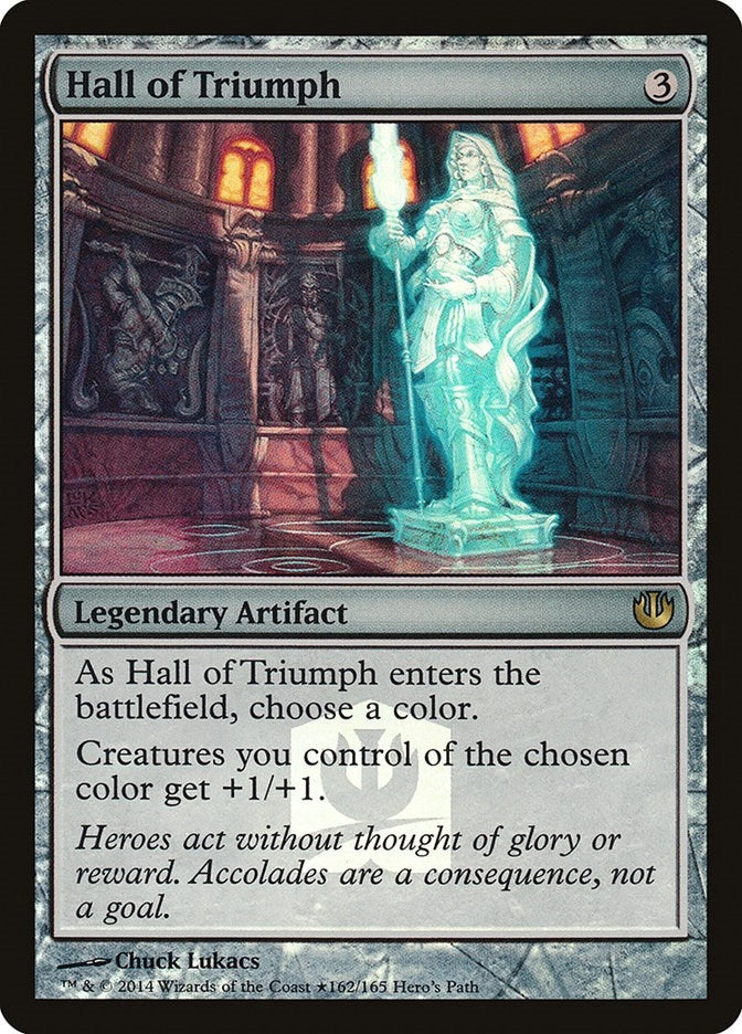 Image for Hall of Triumph (162) - Magic: The Gathering