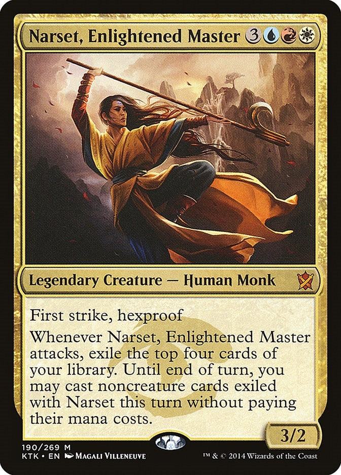 Image for Narset, Enlightened Master (190) - Magic: The Gathering