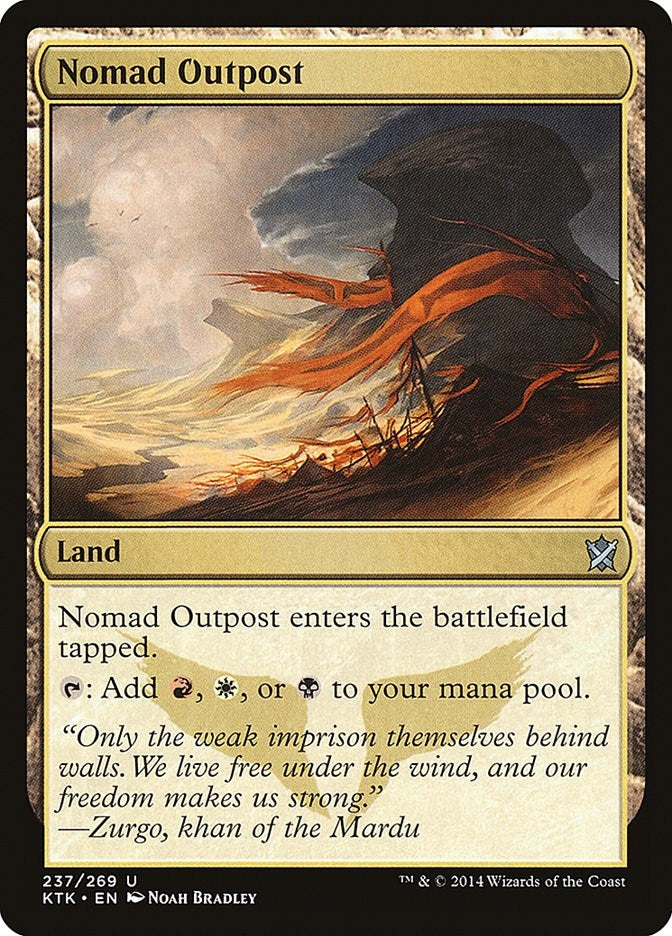 Image for Nomad Outpost (237) - Magic: The Gathering