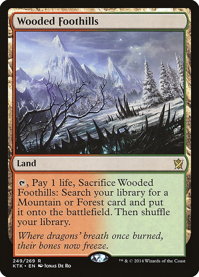 Image for Wooded Foothills (249) - Magic: The Gathering
