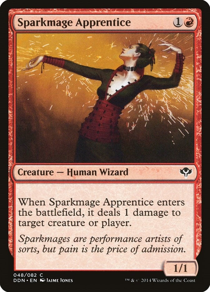 Image for Sparkmage Apprentice (48) - Magic: The Gathering