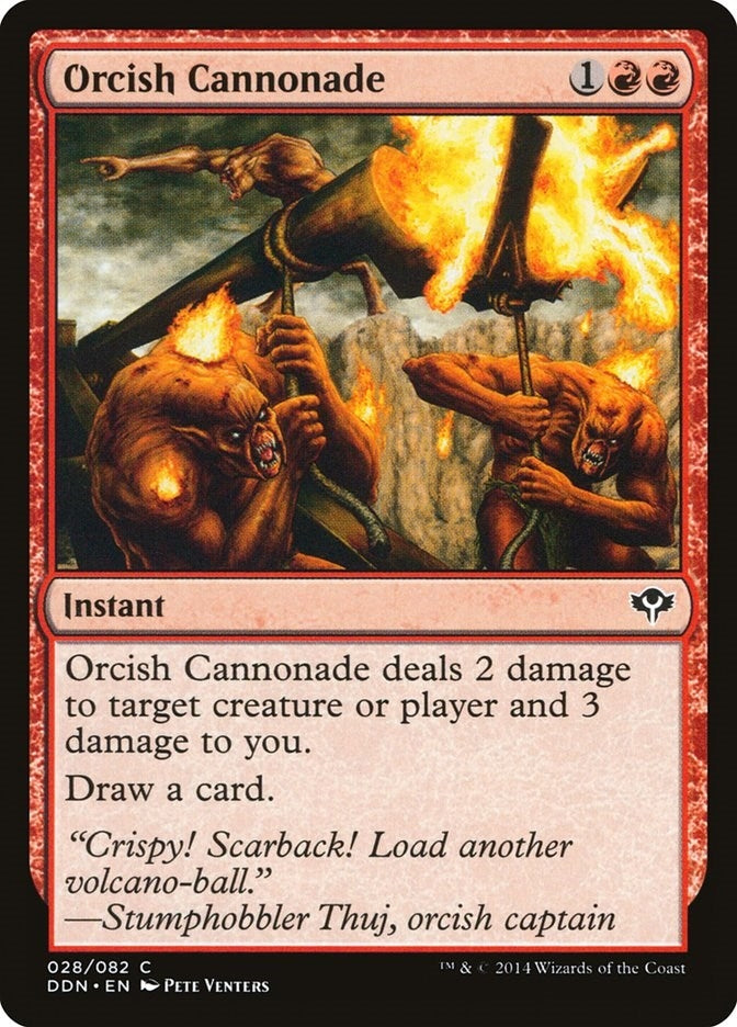 Image for Orcish Cannonade (28) - Magic: The Gathering
